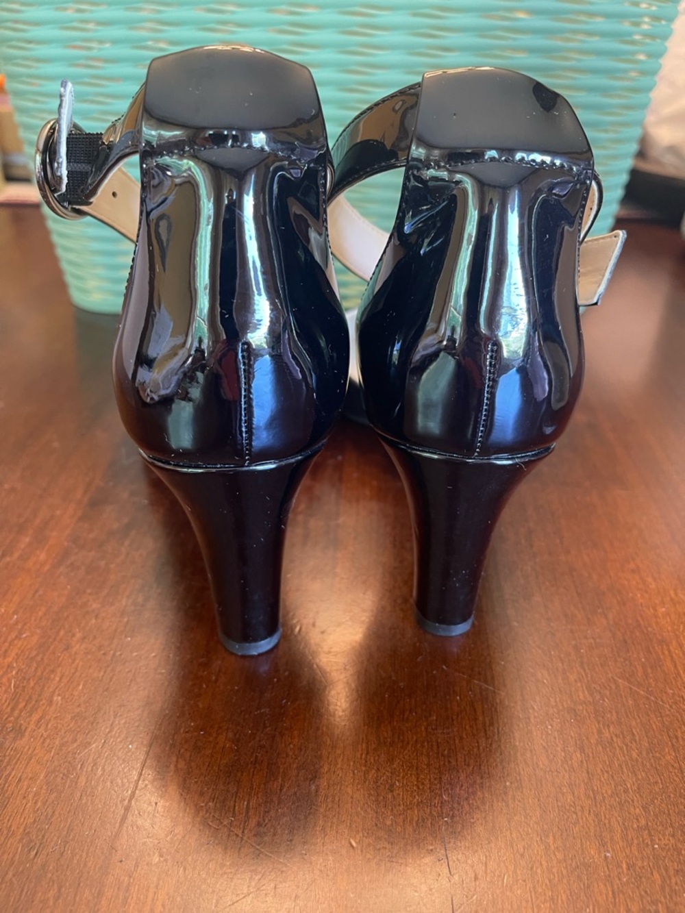 Anne Klein Pointed Toe Strap Pump AKKNELL - Picture 8 of 10